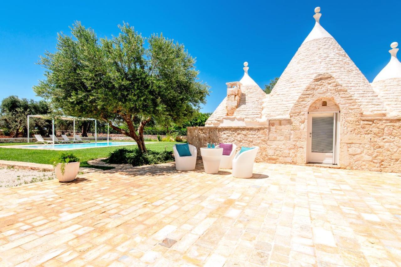 فيلا Trullo Zese Con Piscina Privata سان ميكيلي سالنتينو المظهر الخارجي الصورة